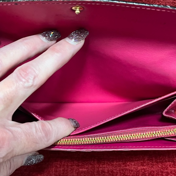 LOUIS VUITTON AUTHENTIC BLACK MATTE MULTICOLORED MONOGRAM WALLET. EUC. - Picture 4 of 9